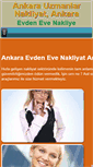 Mobile Screenshot of ankarauzmanlarnakliyat.com